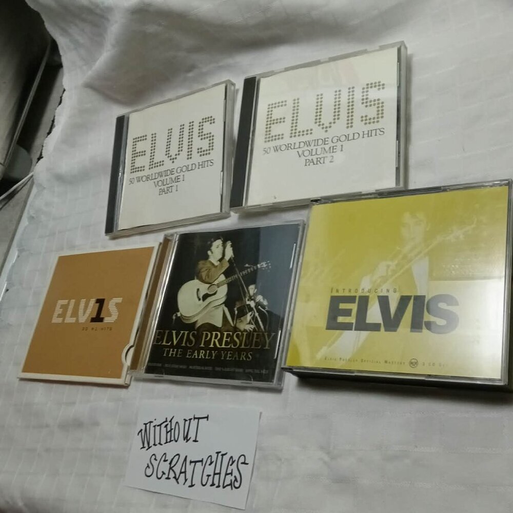 (4 X 1 CD) + (1 X 3 CDs) = Elvis Presley Forever